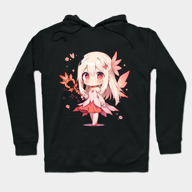 chibi illya Hoodie by WabiSabi Wonders